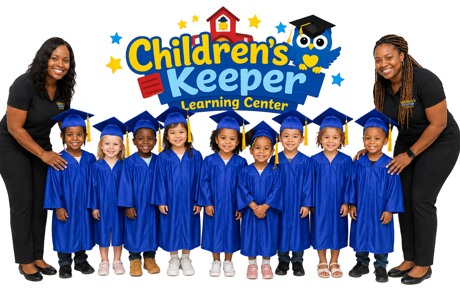 Graduation class photo